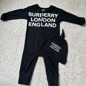 Burberry Onesie with Hat